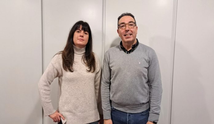 valdeorrasdecerca_AEVA_Carlos Terán_Cristina Rodríguez_2026_02_25 Carlos Terán, presidente de AEVA, y Cristina Rodríguez
