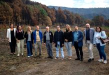 Ángela de Miguel, presidenta de CEPYME, evalúa en Valdeorras el impacto de los incendios en el sector empresarial