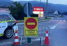 Cerrada a la circulación la N-536 en Arcos