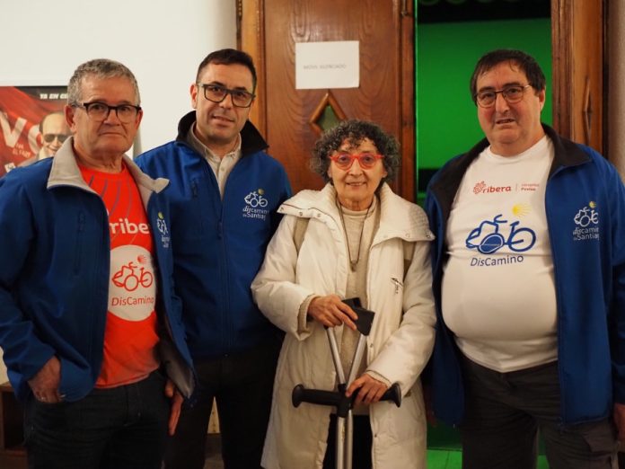 Asunción Arias: «El Camino cambió mi vida» Asunción Arias con Discamino, documental