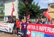 Concentración de la CIG en Vilamartín para festejar el 1 de mayo