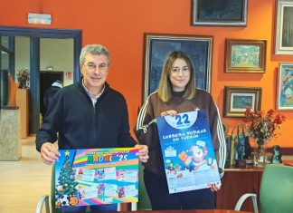 Presentación de la Carreira do Turrón en O Barco