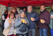 Cernego proyectó el encanto del rural con una gran chocolatada