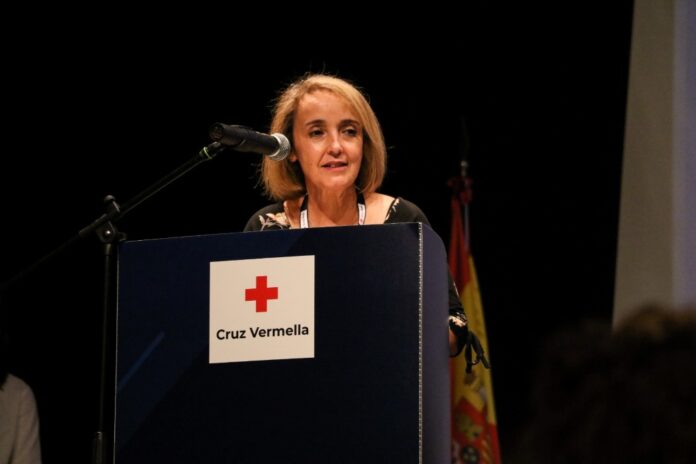María Victoria Núñez, presidenta de Cruz Roja Valdeorras