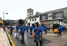 Folións en Vilamartín y fiesta con «sopas de allo»