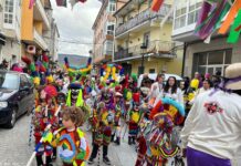 O Rei Fulión do Entrudio: Gran folión miudo en Viana