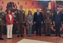 El subdelegado de Gobierno asistió a la toma de posesión del Jefe del Batallón de Intervención V de la UME