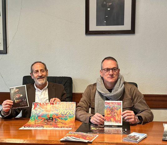 Germán García-Ávila, alcalde de Viana, presentación del Entrudio
