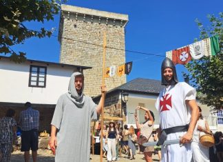 Gran ambiente en la Feira Irmandiña de O Bolo