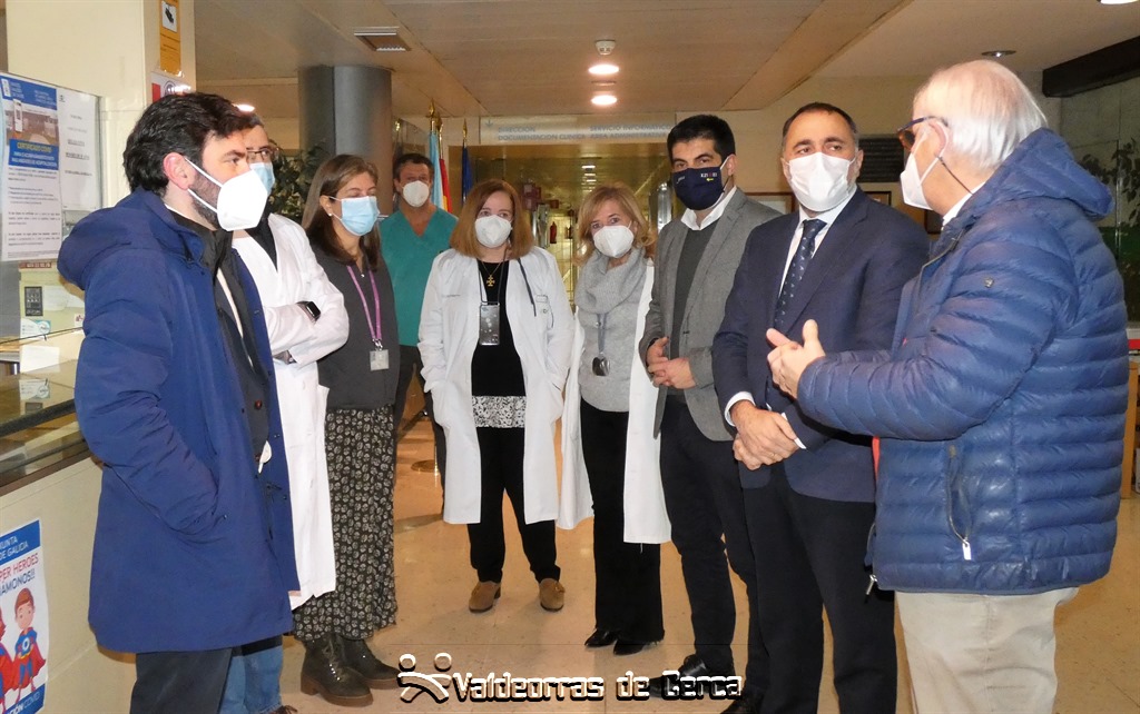 Comesaña: “El Hospital de Valdeorras crece en lugar de cerrar”