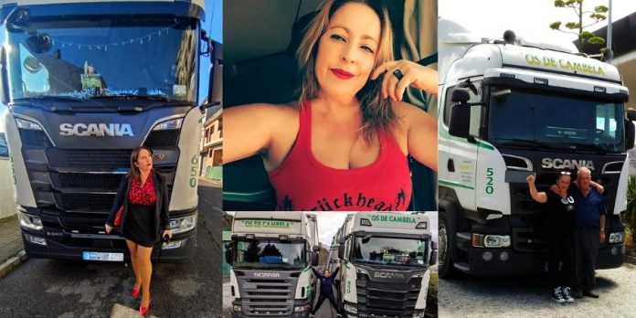 valdeorrasdecerca_Katy Rodríguez_transportista_Rolafer_2026_03_07 Katy Rodríguez, profesional del transporte, camionera,