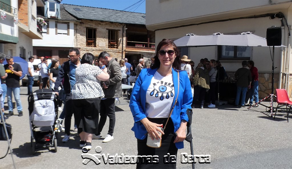 As mulleres de Córgomo organizan a Feira de Produtos Tradicionais o Día das Letras Galegas