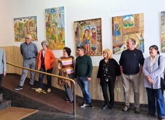 Exposición de Lito en A Rúa