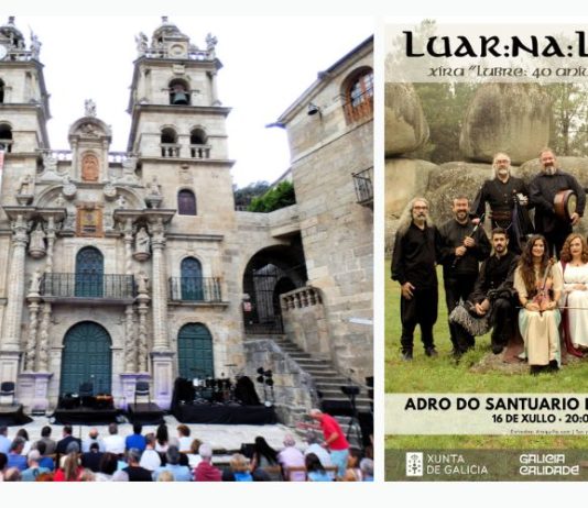 Turismo de Galicia impulsa un concerto de Luar Na Lubre no Santuario das Ermidas (O Bolo), o 16 de xullo Concierto de Luar Na Lubre en As Ermidas, Turismo de Galicia
