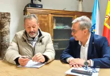 La Diputación de Ourene intervendrá en la carretera de San Vicente para ofrecer un acceso seguro