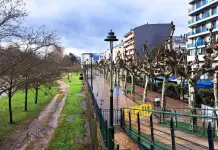 O BNG propón crear un eco-carril para bicicletas entre O Barco e Vilamartín na beira do río Sil Malecón, orilla del río Sil