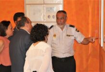 Manuel Moral inauguró su «Exposición filatélica policial» en el Museo de Adolfo Suárez