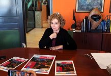 Margarida Pizcueta: «A lingua galega é o valor máis grande que temos, non podemos deixala morrer» Margarida Pizcueta, campamento en galego