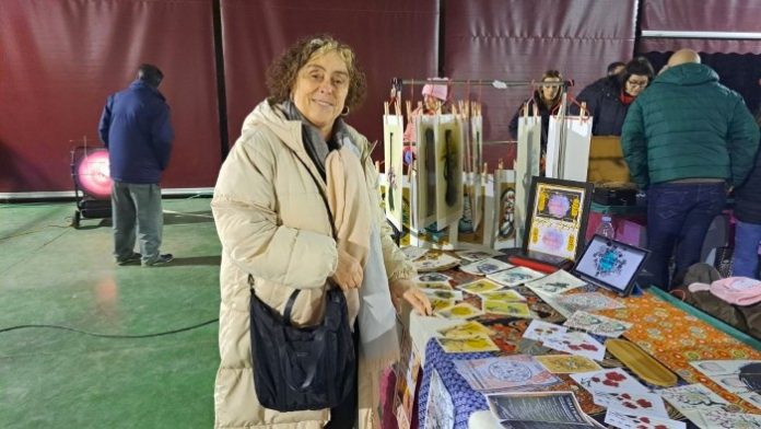 valdeorrasdecerca_Mercadillo de Navidad_Raquel Bautista_Petín Raquel Bautista en el Mercadillo de Nadal de Petín