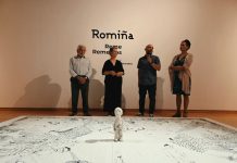 Reme Remedios expone en el «Marcos Válcarcel» su «Romiña» (Casaio) Reme Remedios, Romiña