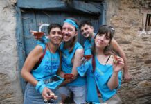 Por las «entrañas» de la Ruta das Covas en Vilamartín: la chispa de una gran fiesta singular