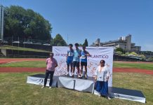 Dos bronces de O Barco en los Xogos do Eixo Atlántico