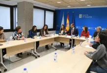 La Xunta se reunió con los alcaldes de A Rúa, Petín y Vilamartín para hablar de los arrastres por los incendios