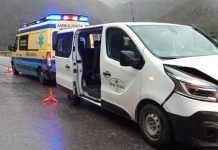 Un accidente entre dos furgonetas en Carballeda deja seis heridos leves