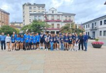 Recepción y reconocimiento a jóvenes deportistas en O Barco