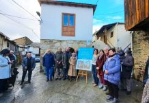 Los peregrinos tienen ahora un nuevo Punto de Atención en la antigua capilla de San Andrés de Fontei (A Rúa)