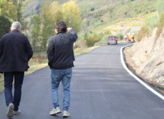 La carretera entre Éntoma (O Barco) y A Veiga de Cascallá (Rubiá) estrena reforma
