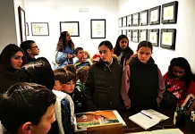 Escolares de A Veiga y O Bolo «exploraron» el Museo Yosso y el castillo Escolares, Museo Yosso, castillo de O Bolo