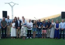 Entrega de premios de la Cata dos Viños de Valdeorras