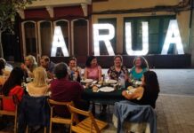 A Rúa inició su «Carnavrao» con una cena