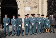 Gran día de la Guardia Civil en Valdeorras en honor a su patrona