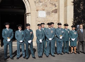 Gran día de la Guardia Civil en Valdeorras en honor a su patrona