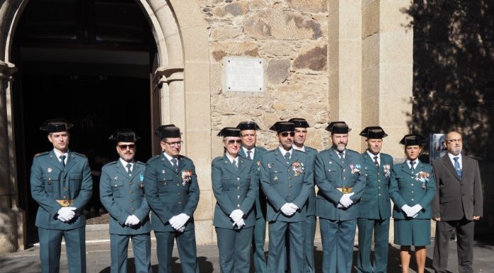 Gran día de la Guardia Civil en Valdeorras en honor a su patrona