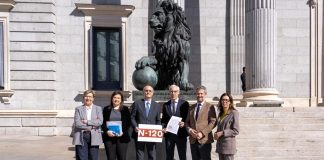 Diputados del PP de Ourense y Lugo, mal estado de la N-120