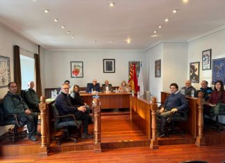 Entrudio de Viana do Bolo, junta local de seguridad