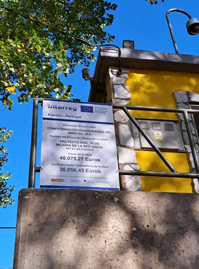 Estación de Sistema Automático de Información de Calidad de las Aguas en el río Sil en O Barco