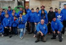 «Xuntanza de folións» en Petín