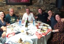 Aurentino Alonso se jubiló después de 35 años como profesor del IES Lauro Olmo