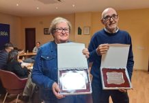 La Corporación de A Rúa homenajeó a LoLi Prada y José Manuel Álvarez por su jubilación