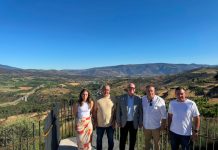 El nuevo mirador de Outardepregos (O Bolo) fue visitado por Eladio Santos