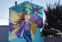 Así es el nuevo mural por la igualdad en A Rúa