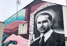 El Concello de O Barco agradece la colaboración de la dueña de la casa donde luce el nuevo mural de Florencio