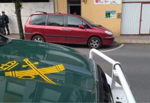 Gran despliegue de la Guardia Civil en O Barco en una operación antidroga operación antidroga en O Barco, Guardia Civil