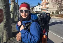 «Lo mejor del Camino de Invierno es su hospitalidad» Camino de Invierno, peregrina, ruta jacobea