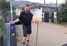 «La soledad en el Camino de Invierno es muy especial» Peregrino en el Camino de Invierno