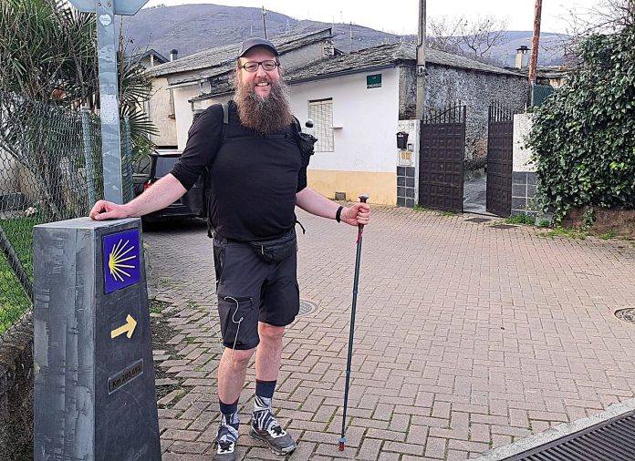 «La soledad en el Camino de Invierno es muy especial» Peregrino en el Camino de Invierno